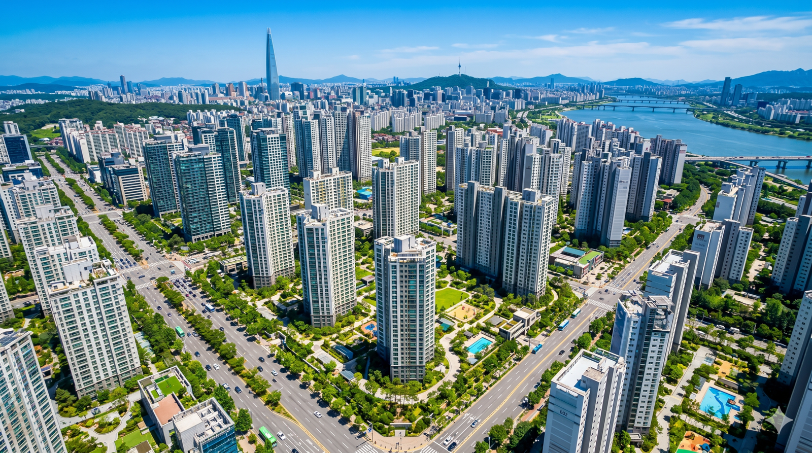 서울 강남 아파트 단지 항공뷰 다주택자 양도소득세 중과 2026